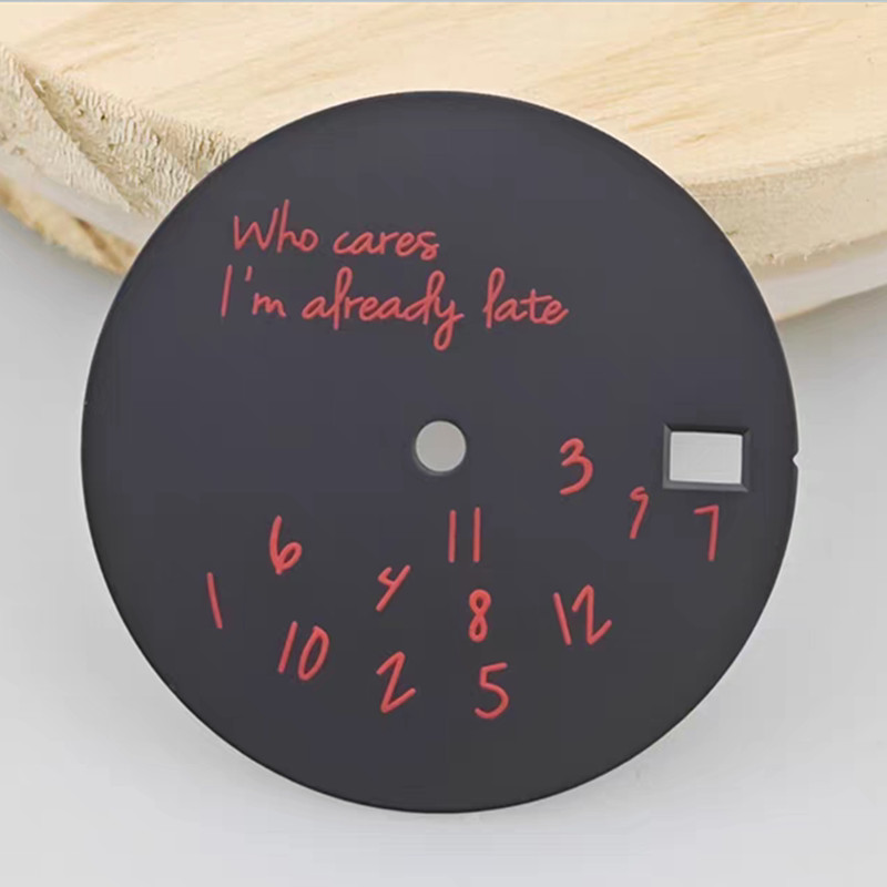 NH35 Dial กลาง East Dial เส้นผ่านศูนย์กลาง 28.5 M ไดอารี่ DIY ดัดแปลงนาฬิกาอุปกรณ์เสริม Pointer NH36