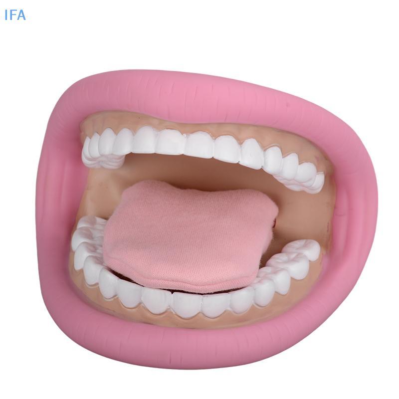 IFA Kids Mouth Hand Puppet 28 ฟันลิ้นปาก Puppet สําหรับคําพูดปรับปรุงปากสําหรับคําพูดการเรียนรู้ที่ด