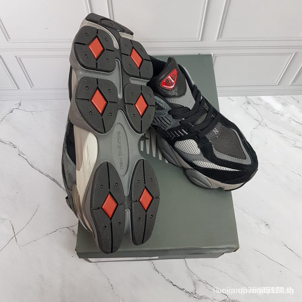 2026NN Men NB 9060 BLK NB 9060 รองเท้าผ้าใบลําลอง เหมาะสําหรับใส่เล่นกีฬา WERN KJS0