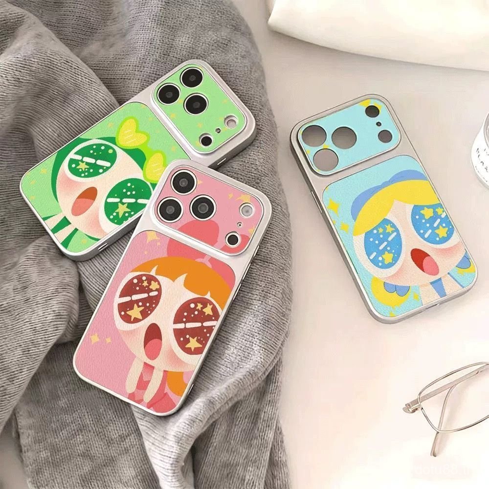 หนังเหมาะสําหรับiPhone 17 Pro Max Eyes Shining Girlเคสโทรศัพท์ 12 14 Pro 11 Plus 15 Pro 13 Pro Max 1