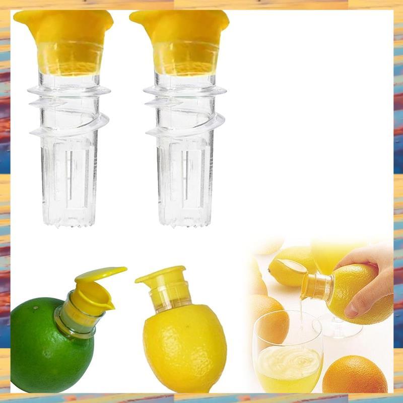 [L MK N] Lemon Mini Squeezer, Screw Top Lemon Juicer, Lemon Squeezer Manual Plastic, Lemon Juicer Co