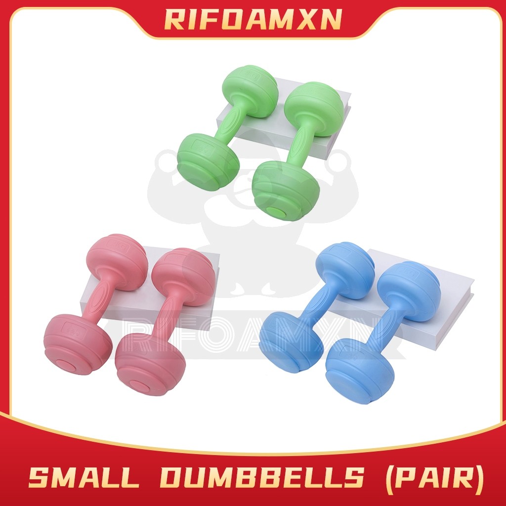 Dumbbell Set 1KG * 2 Neoprene Workout Exercise Home Weight Training 2KG