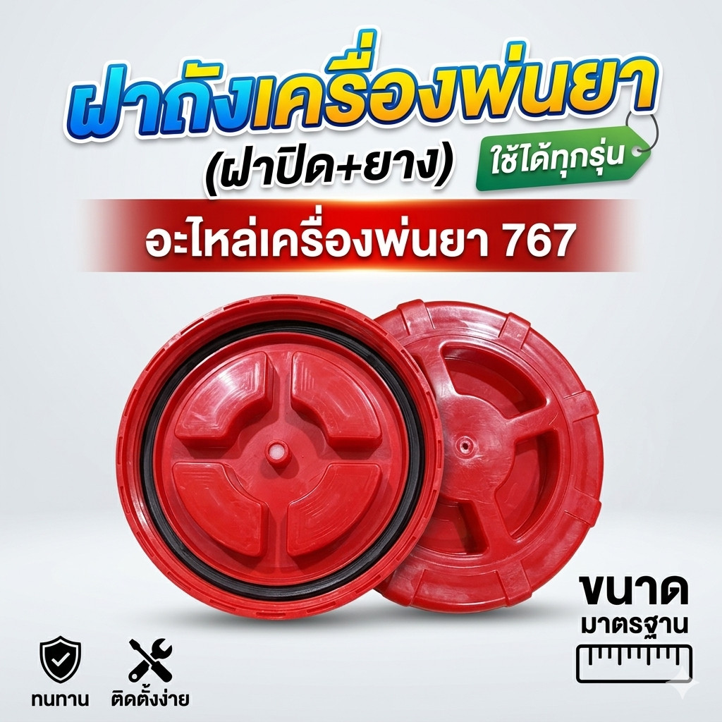 ถังน้ำมันเครื่องเจาะดิน เจาะหลุม TL52  หนาอย่างดี