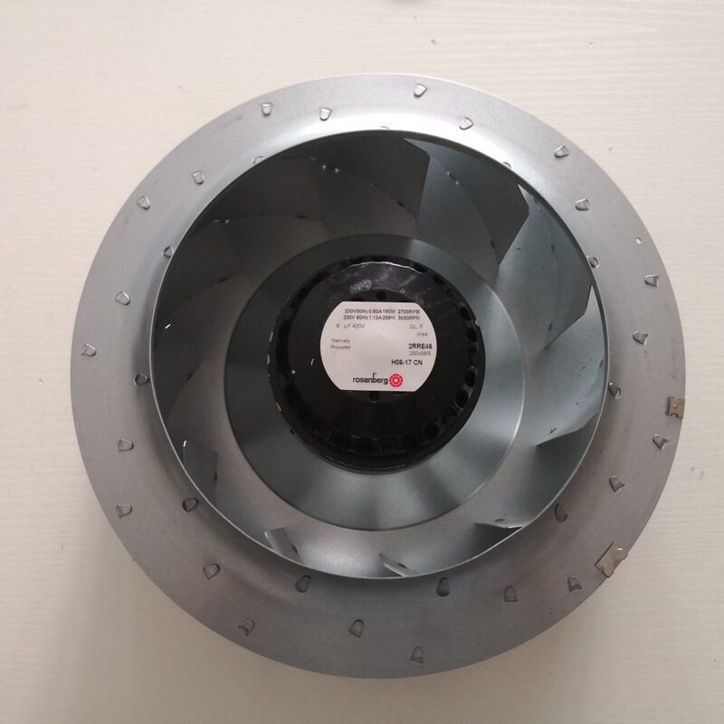 [หม้อน้ําพร้อมสต็อก] 2RRE45 250 * 56R N46-A8 CN AH-1749-088, 230V50HZ, 0.83A, 190W พัดลม