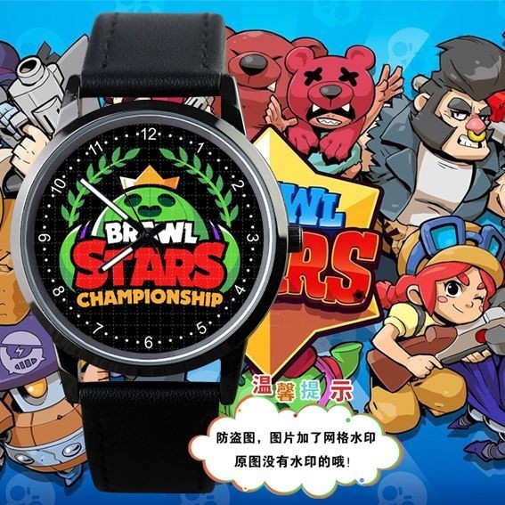 Brawl Stars Brawl Stars สินค้า Spike Brawl นาฬิกากันน้ํานาฬิกานักเรียนการปรับแต่ง #G3. 25ข #