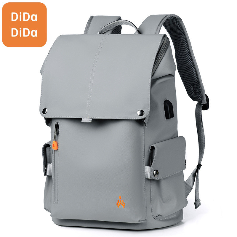 DIDA DIDA กระเป๋าแล็ปท็อป กระเป๋าเป้สะพายหลังธุรกิจ ผ้าออกซ์ฟอร์ดกันน้ำ ความจุใหญ่ มีชาร์จ USB หนักทน ทนทาน ขนาด 15-17 นิ้ว โน้ตบุ๊ค ไปโรงเรียน เดินทาง ท่องเที่ยว