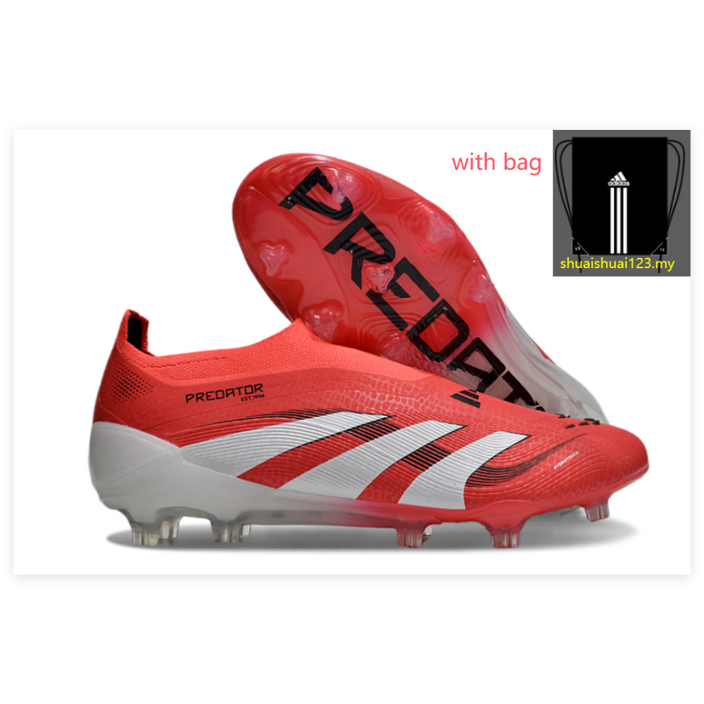 Size35-46 พร้อมส่ง Predator 25 with tongue Edge Geometric. 1 FG PREDATOR ACCURACY+ FG BOOTS Falcon E