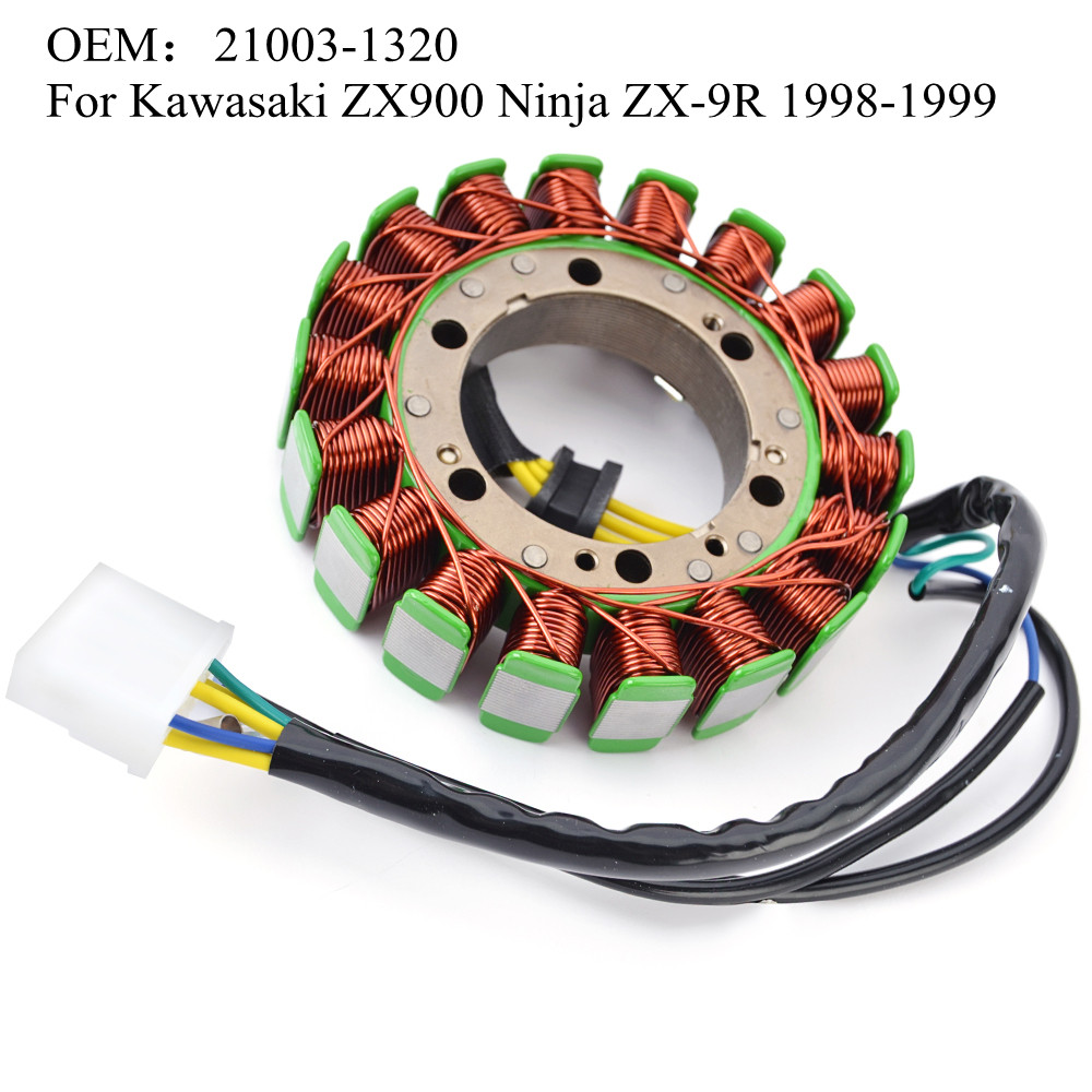 ZX 900 ZX9R รถจักรยานยนต์ Stator Coil สําหรับ Kawasaki ZX900 Ninja ZX-9R ZX 9R 21903-1320 1998-1999