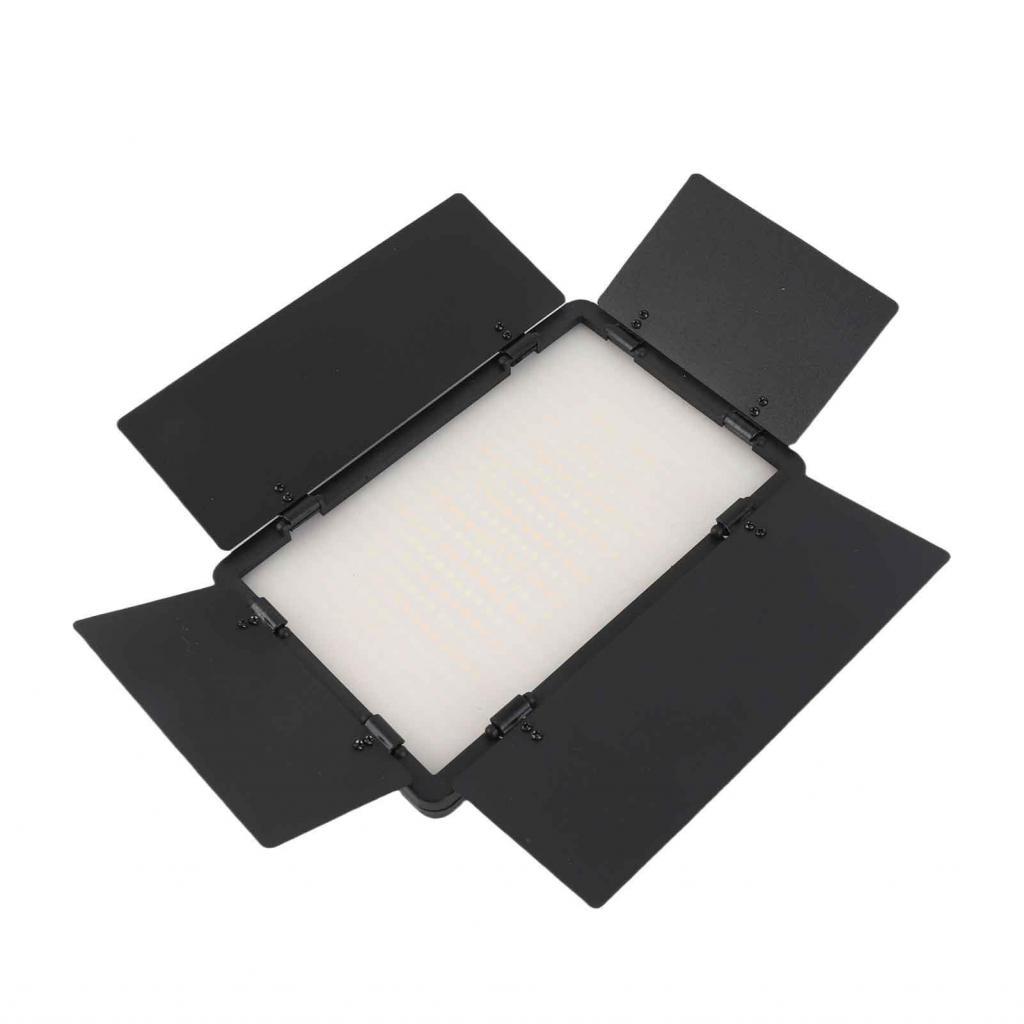 การถ่ายภาพแสงวิดีโอ LED แบบพกพาเติม 520 ชิ้นลูกปัด 3000K/5500K Bi-Color Dimmable DC/NP Series แบตเตอ