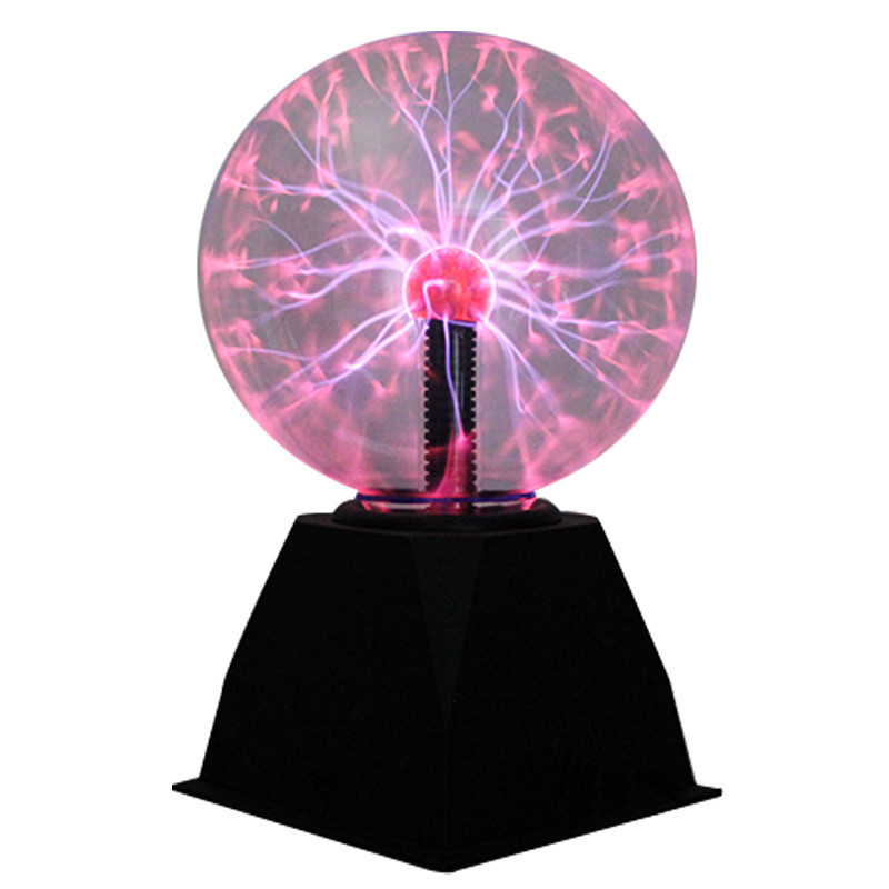 Creative34568Inch USB Electrostatic Ion Sphere Lamp Magic Lightning Ball Night Light Magic Ball Atmo