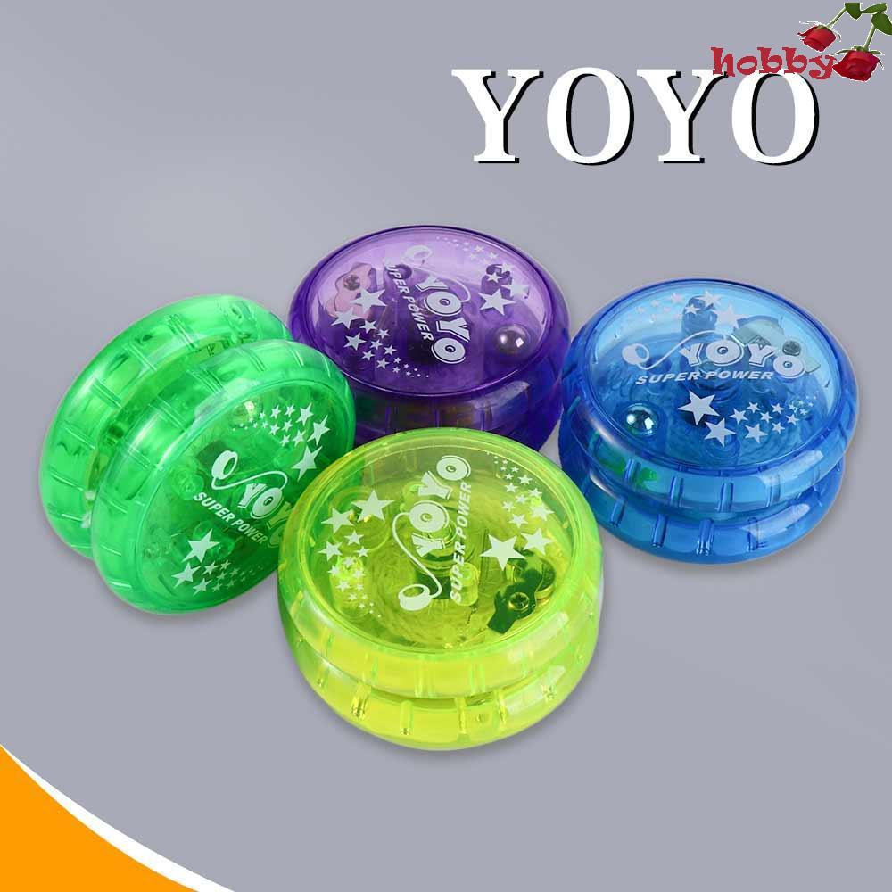 HOBBY Yoyo Ball, YoYo กระพริบเรืองแสงความเร็วสูง, Entertainment Responsive เกมสมองมืออาชีพ YoYo Toy 
