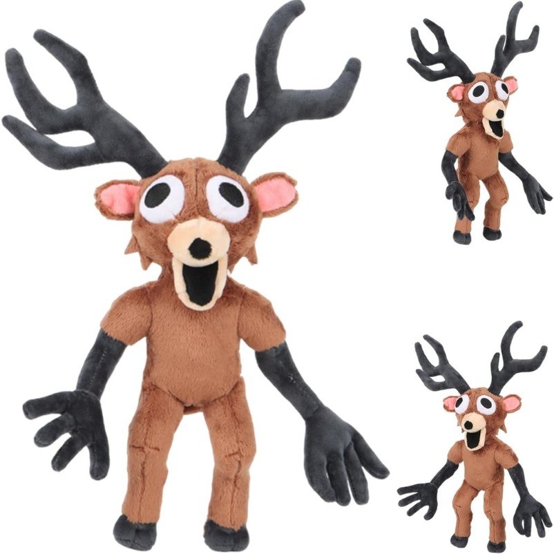 Cuddly-99-Nights ในตุ๊กตาป่า, 15in 99Nights Deer Monster Plushie ของเล่น,สะสมตุ๊กตาสัตว์ตุ๊กตาสําหรั
