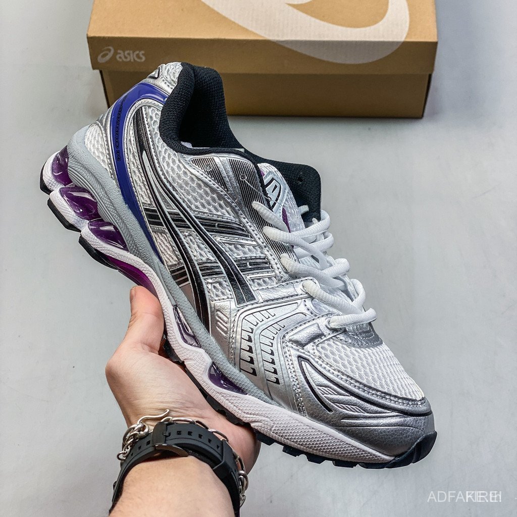 YOY Asics Gel-Kayano 14 Vintage สบาย Shock-Absorbing Low-Top รองเท้าวิ่งรองเท้ากีฬา Unisex 6STY