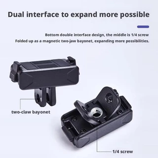 สําหรับ DJI OSMO Nano ขาตั้งกล้อง Selfie Stick ขาตั้งกล้องมือถือแม่เหล็ก Quick Release ฐานอุปกรณ์เสริมกล้อง