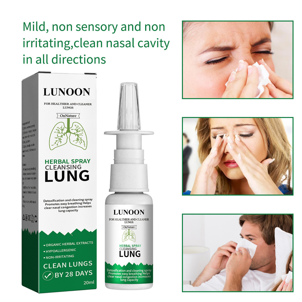 Healsy Nasal Spray จมูก Smoothing บรรเทาคัดจมูกไหล Nasal Calibre ทําความสะอาด Anti-Snoring Care89899