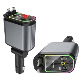 4 In 1 Starry Sky ที่ชาร์จแบตในรถพร้อมโปรเจคเตอร์แบบพับเก็บไ…