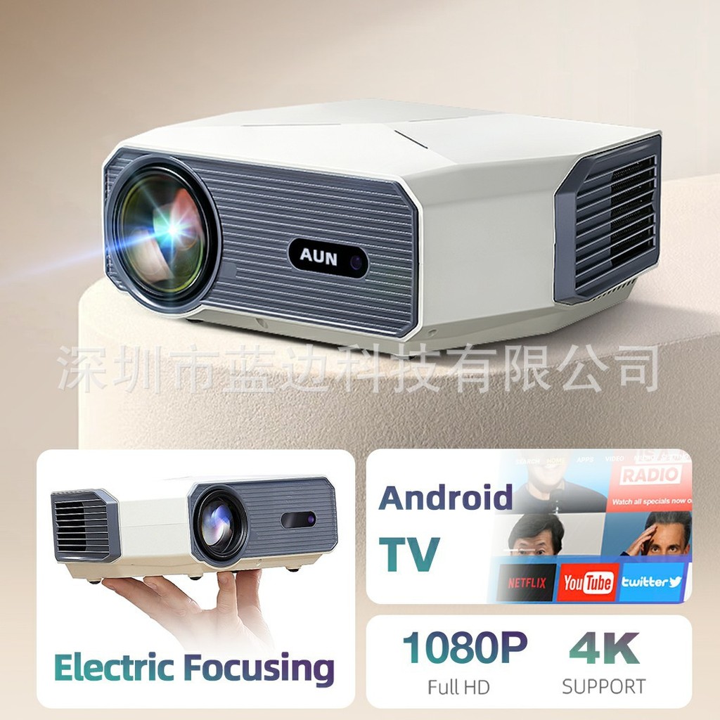 Hot Product Projector A004 Pro Full HD 1920x1080 Android 4K Projector