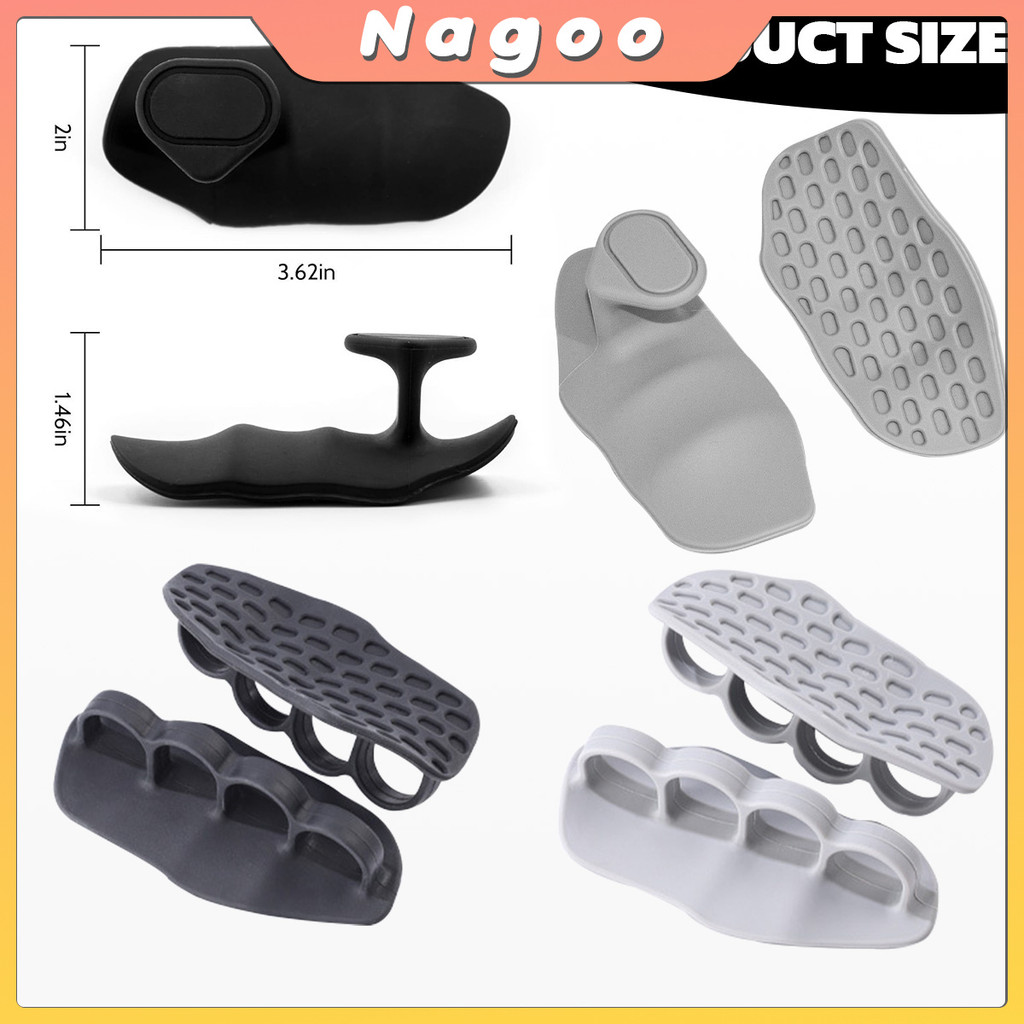Nagoo 1 คู่ ถุงมือฟิตเนส Weight Lifting Grips Gym Grips Pads ถุงมือออกกําลังกายยิมสําหรับอุปกรณ์ฝึกซ้อมข้ามฟิตเนส ราคา ถูกที่สุด ดีลบีเคเค แกลเลอรีภาพที่ 9