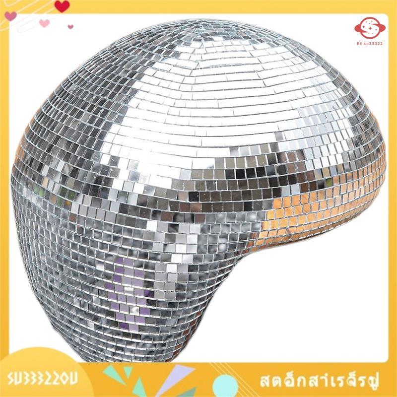 (su33322ou.th) Disco Ball Mirror Indoor Strange Ornament Eflective Melting Ball