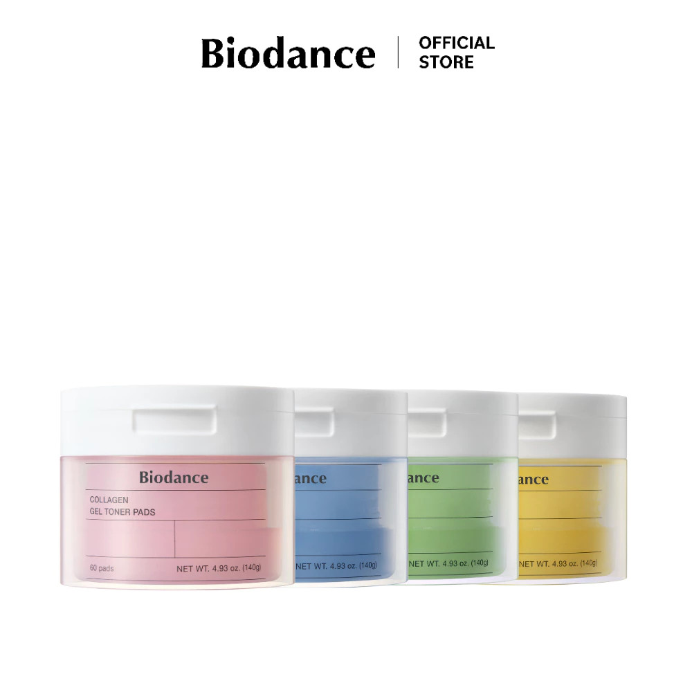 BIODANCE Gel Toner Pads 140g (60 แผ่น)