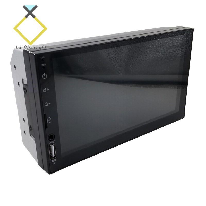 เครื่องเล่น MP5 ในรถยนต์ HD ขนาด 7 นิ้วพร้อมหน้าจอสัมผัสแบบ Capacitive, CarPlay - รองรับหลายภาพวิดีโ