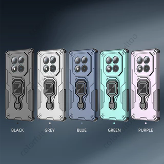 หรูหราเกราะกันกระแทกปลอกแข็งสําหรับRedmiหมายเหตุ15 Pro Plus 15Pro + 2026เคสโทรศัพท์สําหรับNote15 Note15Pro 5G 4G PCกันชนป้องกันHeavy Duty Ruggerผู้ถือแหวนปกหลังShell