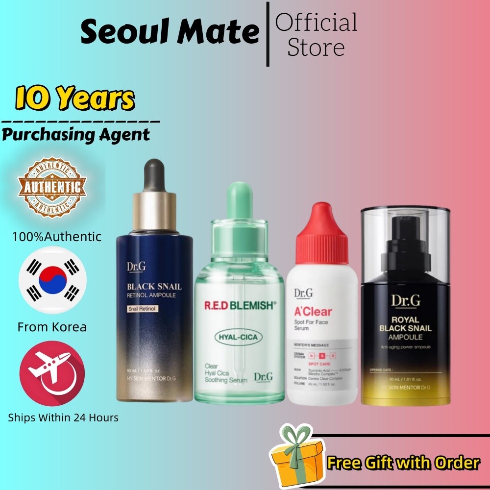 [Dr.G]Spot-Removing Serum 50ml/Black Snail Retinol Ampoule 50ml/เซรั่มป้องกันสิว 45ml/Anti-Aging Ampoule 30ml