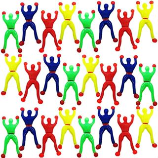 24 ชิ้น Climber Man รูปชุดของเล่น,ยืด Wall Climbers,Stretchy…