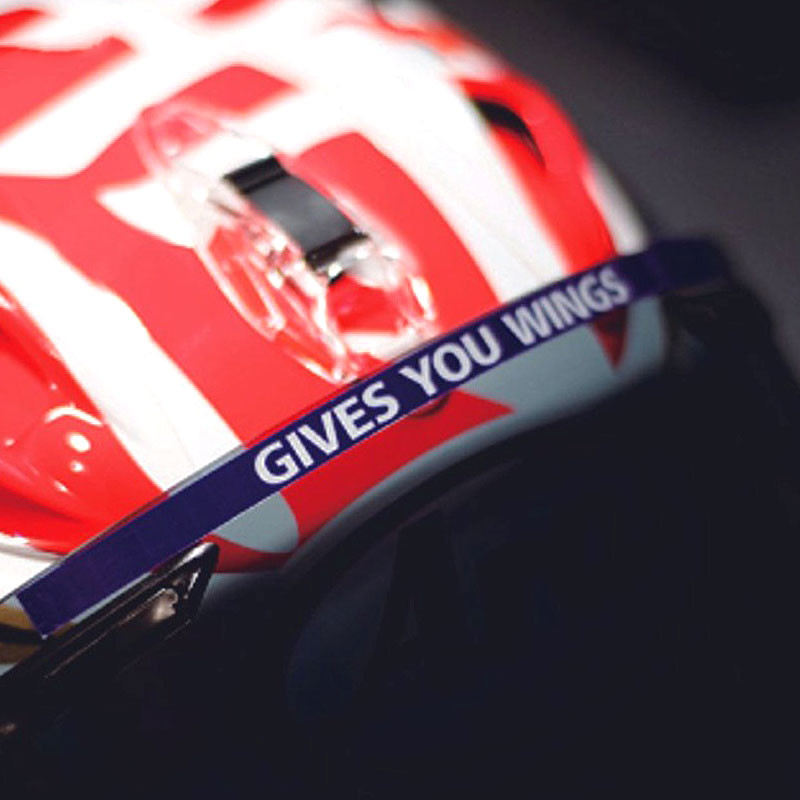 GIVES YOU WINGS หมวกกันน็อครถจักรยานยนต์สีสันสดใส Visor เลนส์สติกเกอร์ไวนิลตลกสําหรับ AGV K5 K5S K3S