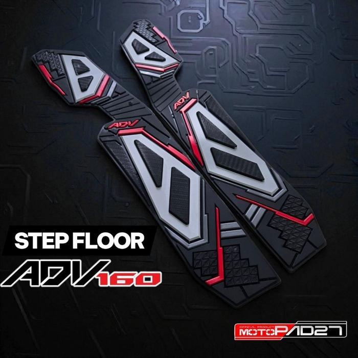 Motopad27 Premium Rubber Step Floor Bordes ADV160 พรม Adv160 2022 - 2025