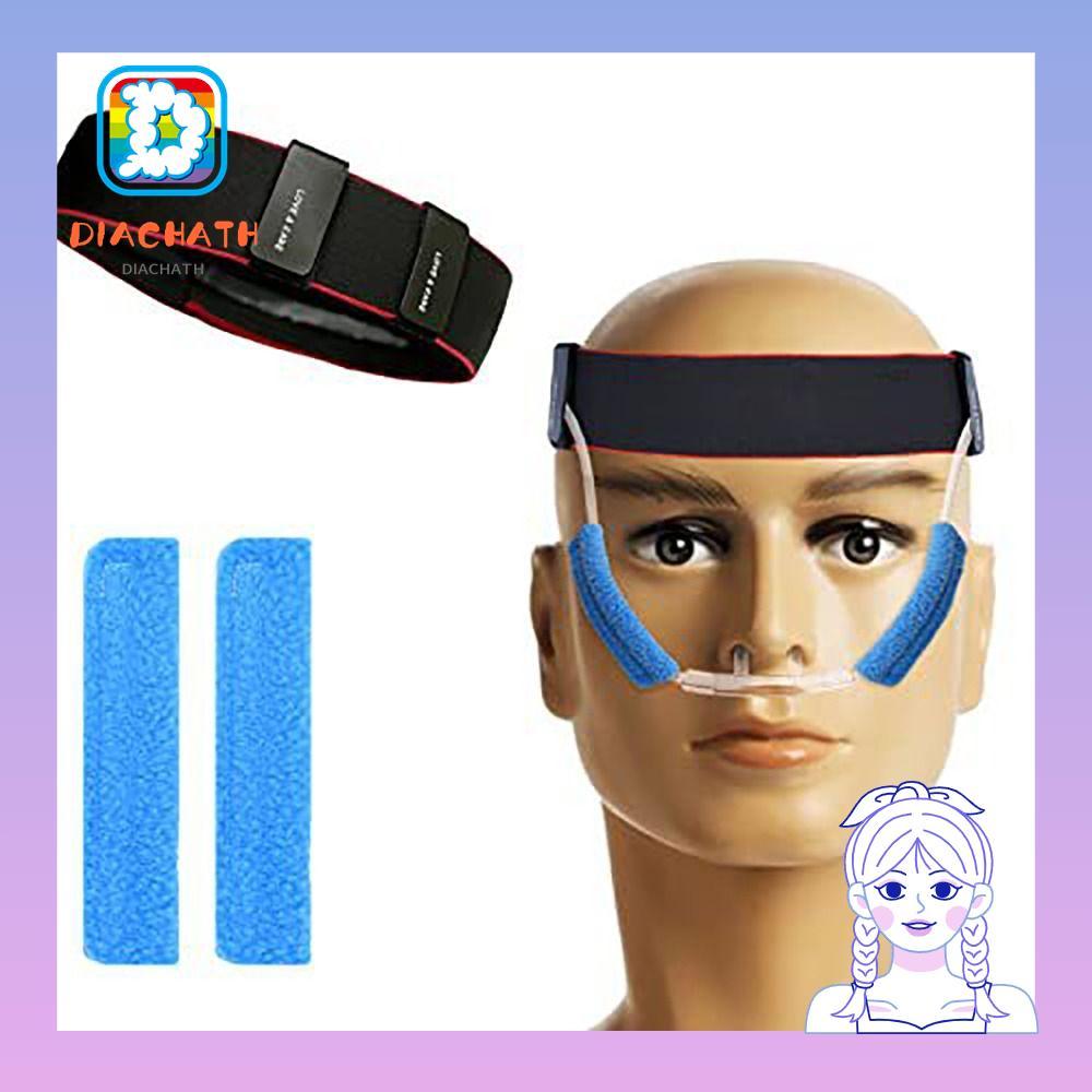 DICHATH Nasal Cannula Ear Cushions, Polar Fleece Soft Oxygen Cannula Cushion, อุปกรณ์เสริม Universal