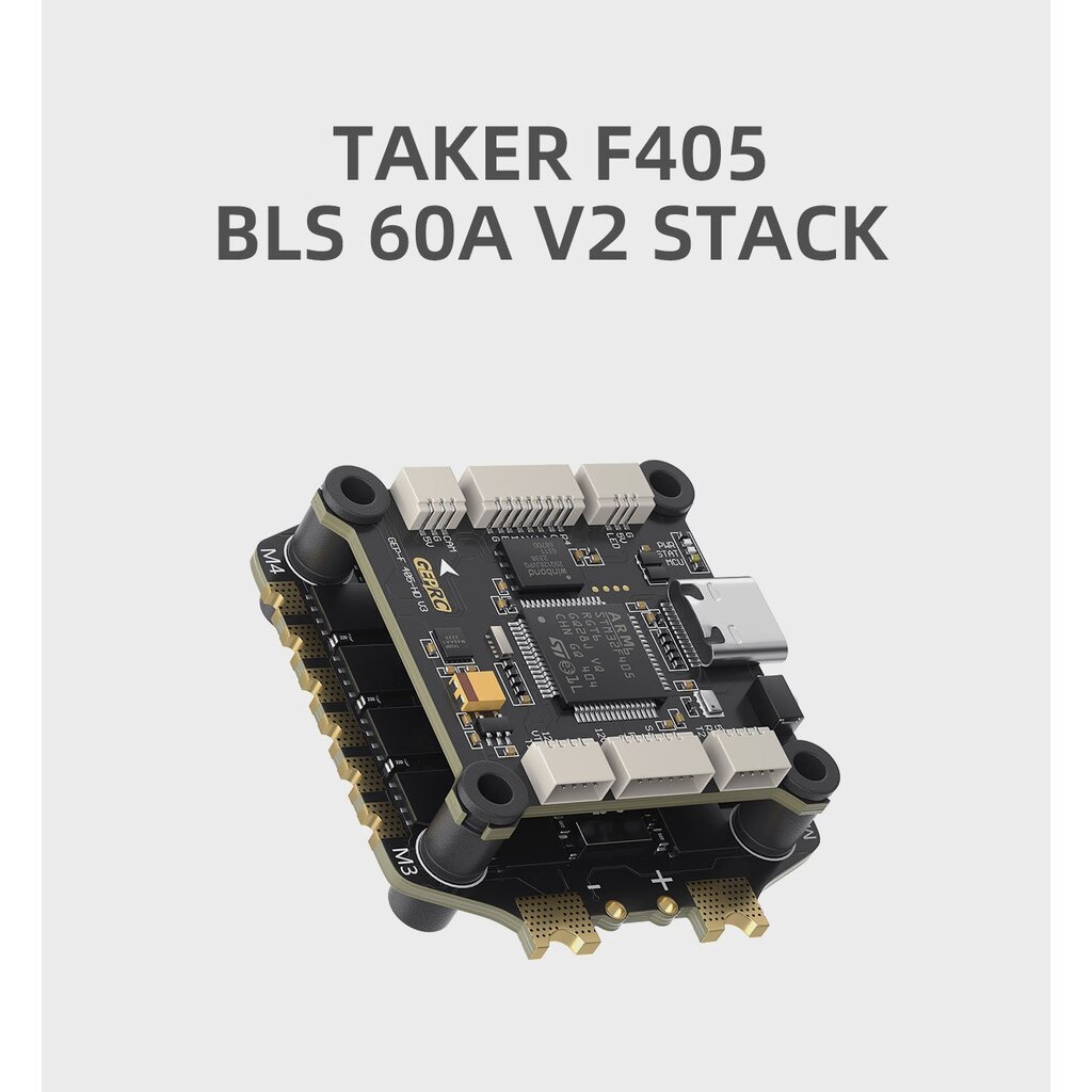 [STACK] GEPRC TAKER F405 HD [V3] BLS 60A V2 Stack 30X30 อุปกรณ์โดรน Drone