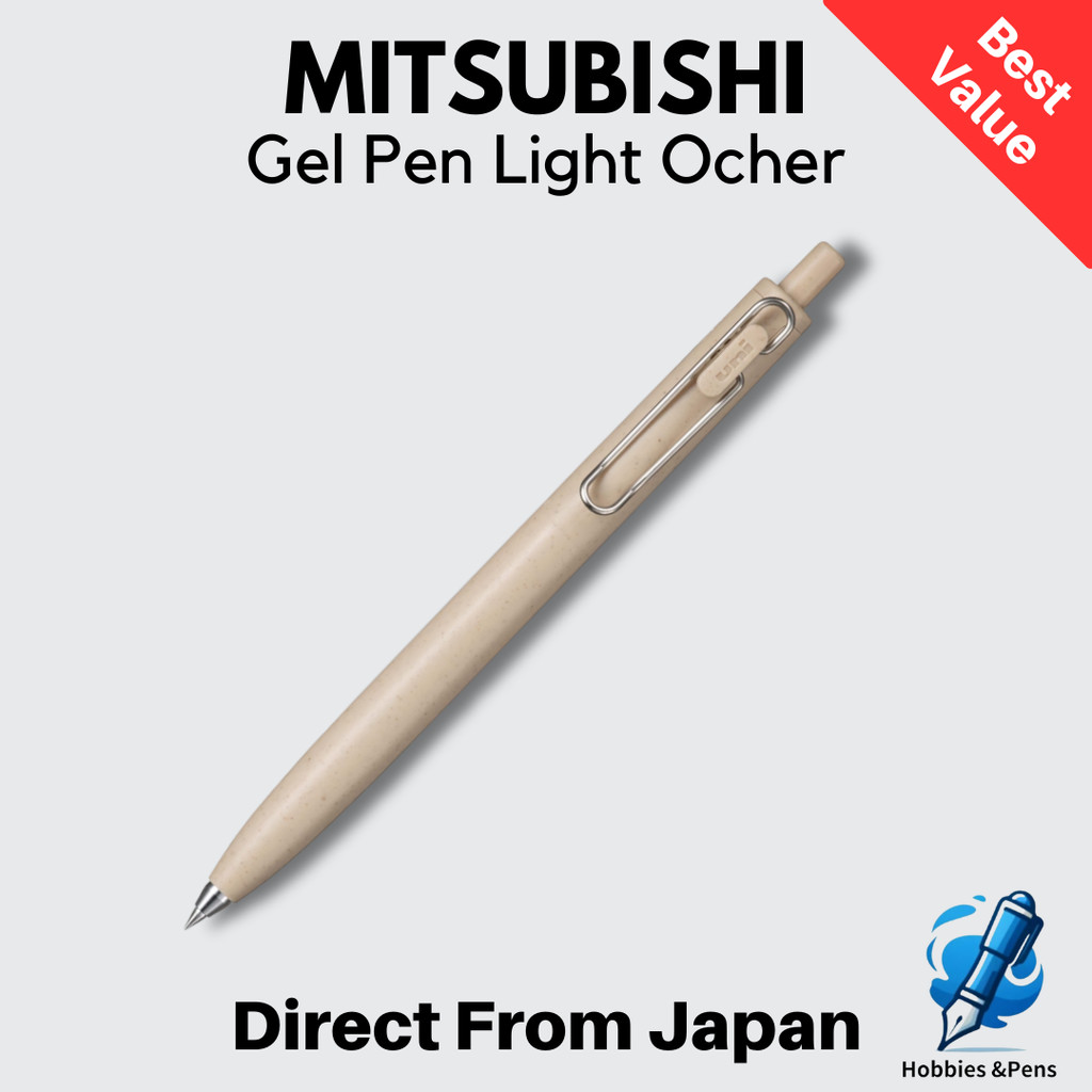 Mitsubishi Uni ball One F Gel Ballpoint Pen 0.5 Limited Color Light Ocher Japan
