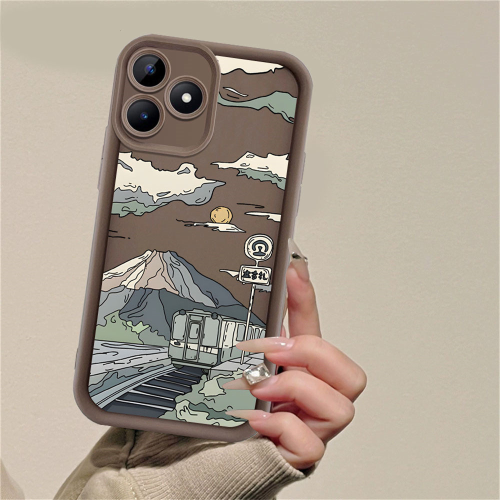 เคส Realme C85 15X 15 Pro 15T 14 C71 C75 C11 2021 C15 C17 C30 C21y C25y C21 C33 C35 C53 C63 7 8 10 15 6I C25 Pro Plus 9i - รูปที่ 5