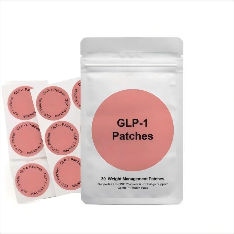 GLP-1 Patches with L Glutamine, Chromium, Cinnamon, Pomegranate and Berberine - 30 PCS - Firming Ski