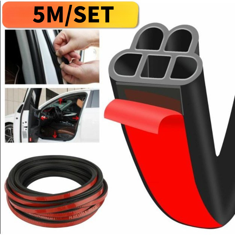 Auto Car Door Trunk Seal Strip ยาง Weather Strip Edge Car Universal Silence Seal Strip