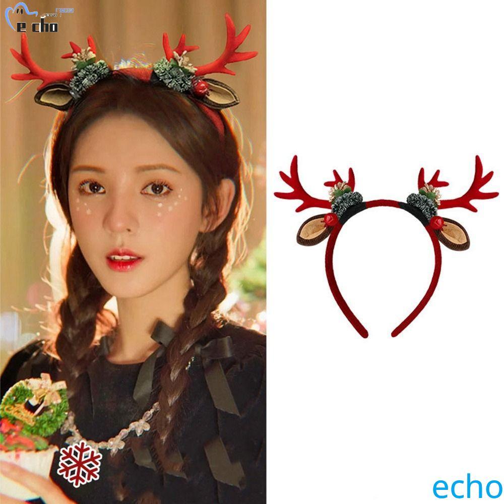 PIVOT ที่คาดผมแอลค์หางกระต่าย ลายเขาเรนเดียร์ สำหรับคอสเพลย์และงาน.party