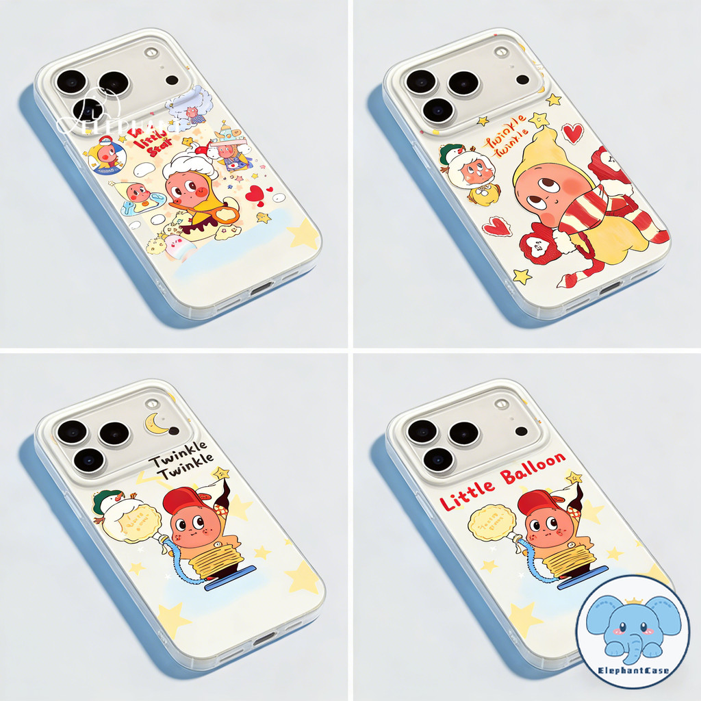 เคสไอโฟน 1713 สำหรับ IPhone 17 13 15 16 11 14 12 Pro Max 15 16 14 Plus เคสIMDใหม่ Twinkle Twinkle ตัวละครน่ารักสวย