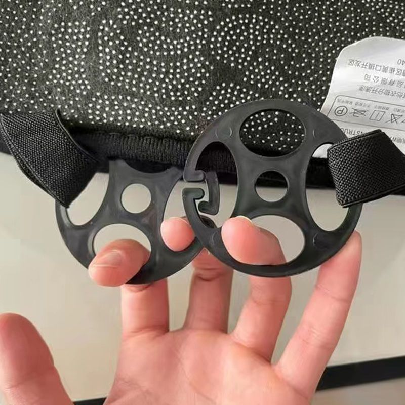 เบาะรถยนต์3pcs วัสดุผ้าพลัฌ นุ่มสบาย กันฝุ่น กันลื่น หัวเข็มขัดคงที่ แถวหน้า/แถวหลัง เหมาะสำหรับรถยนต์5ที่นั่ง - รูปที่ 7