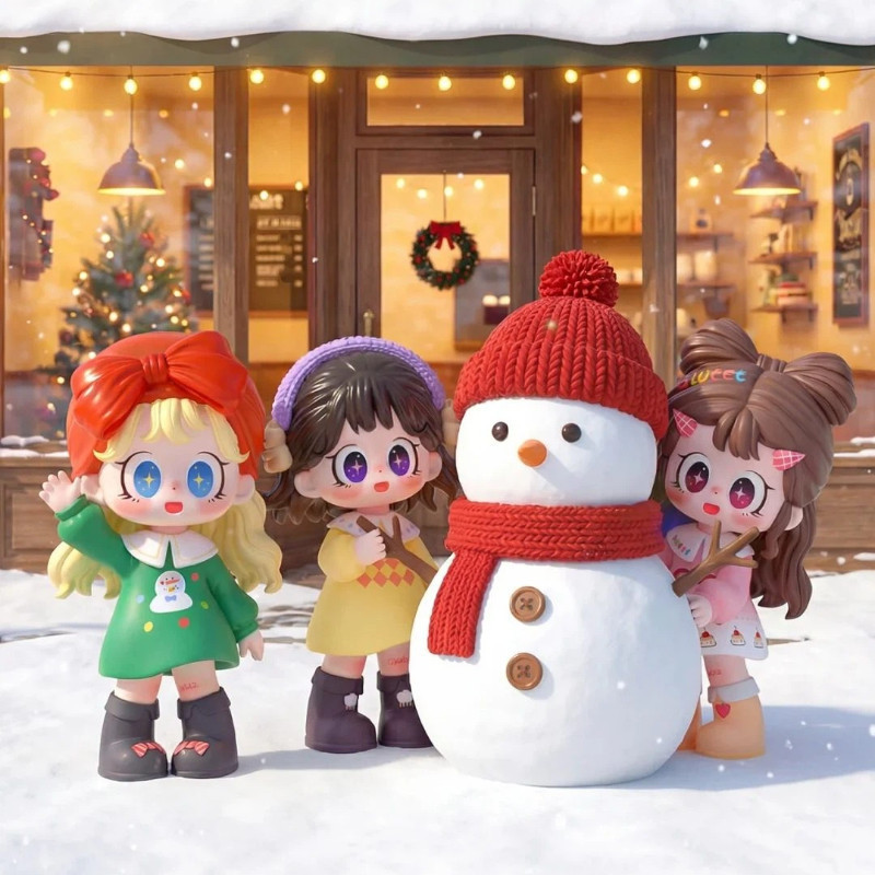 Milay MIGOGO ของแท้ milay Girl milay Fruit Series Mystery Box ของเล่นตุ๊กตาน่ารักสไตล์เสริม