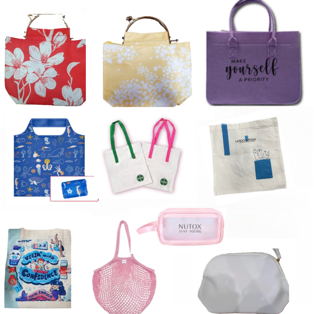 Bad Lab Bag/กระเป๋าผ้าแคนวาส /Tote bag/ Jute freestyle design Student Bag /Eco 环保袋/ กระเป๋านักเรียน/