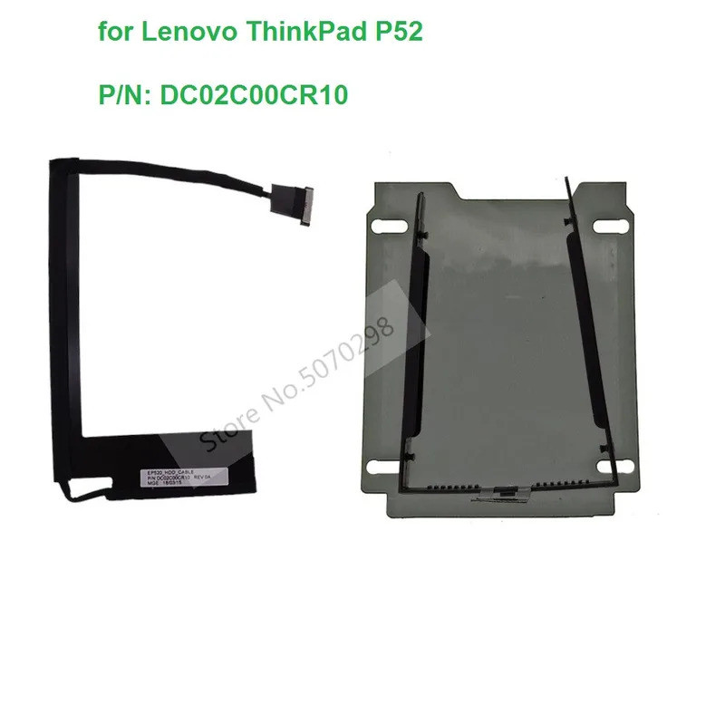 เปลี่ยน 2.5 "SATA HDD SSD ฮาร์ดไดรฟ์สายเชื่อมต่อ PLUS แคดดี้กรอบ PLUS ฟอยล์ดีบุกสําหรับ Lenovo Think