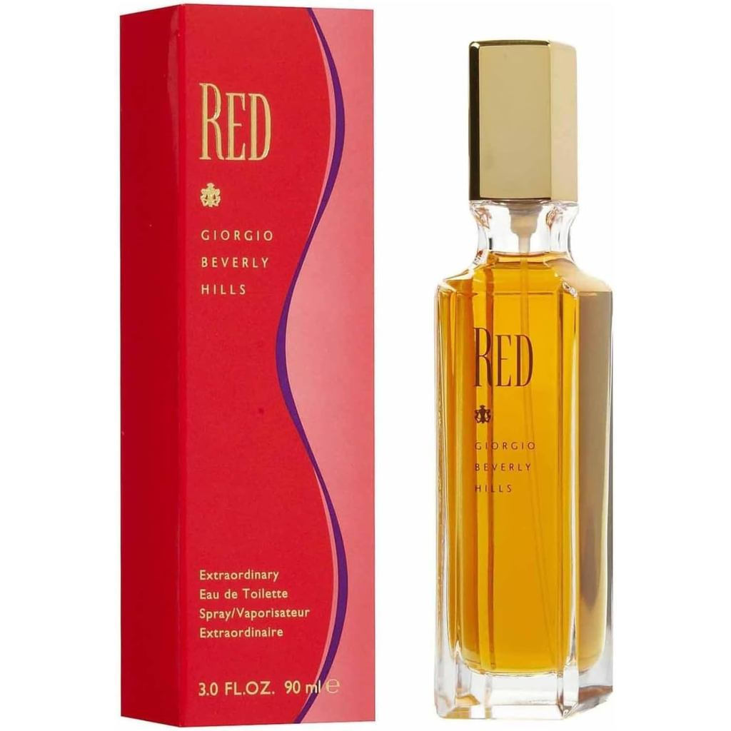 Giorgio Beverly Hills Red Perfume for Women 3 ชั้น.  combed combed