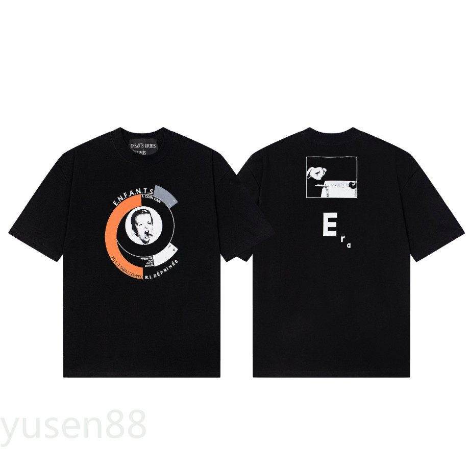 เสื้อยืด ERD Melanchon รุ่นใหม่ ดีไซน์สบายๆ ในสไตล์แคชวล มีลายพิมพ์รอบคอ