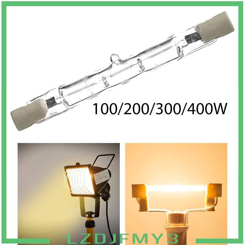 [Lzdjfmy3] R7S หลอดไฟฮาโลเจนเชิงเส้น Floodlight 22-240V 3100LM วอร์มไวท์สําหรับไฟตู้เพดานโคมไฟระย้าไ