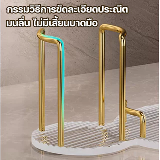 ที่วางแก้วกระดาษ ชั้นวางมัลติฟังก์ชั่ ที่ใส่แก้วกาแฟ 2ช่อง อะครีลิคใส เก๋ไก๋ทันสมัย วางถ้วย กันน้ำ กันสนิม เรียบง่ายและ