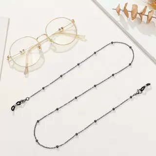 FLTH แฟชั่นแว่นตาโลหะลูกปัดแว่นตาโซ่สาวฤดูร้อนลูกปัด Hangs หน้ากากสายคล้อง Handmade สร้อยคอแว่นตากันแดด Lanyard FLTH