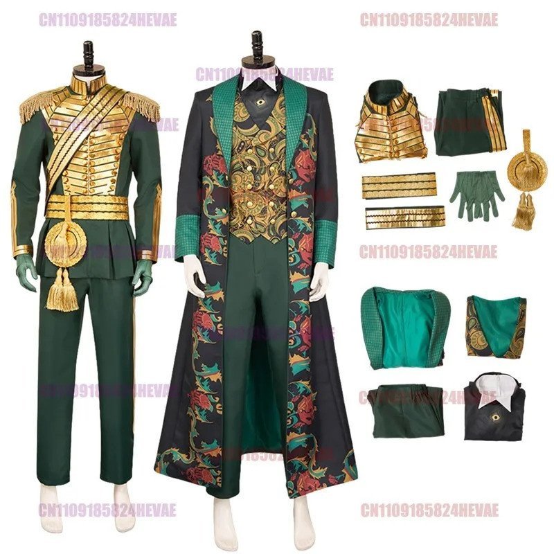 เครื่องแต่งกาย Wicked Fantasia 2025 สำหรับ Fiyero Wizard Coat และกางเกง ชุด Cosplay สำหรับงานฮาโลวีน