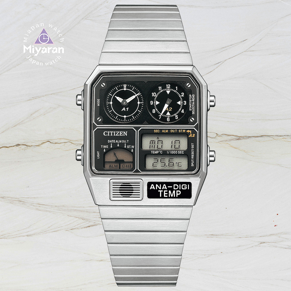 Citizen Star ANA-DIGI Temp Japan Limited Style Metal Electronic Watch-Three-Color Replica Limited Ed