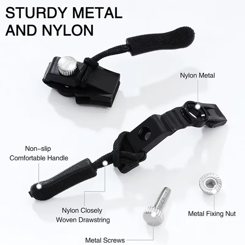 ชุดซ่อมซิปทันที สำหรับกระเป๋าและเสื้อกันลม สามารถถอดได้และใช้งานง่าย - รูปที่ 6